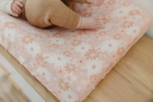 Miniatura 4 de Copper Pearl, Funda para cambiador de pañales prémium Florals2