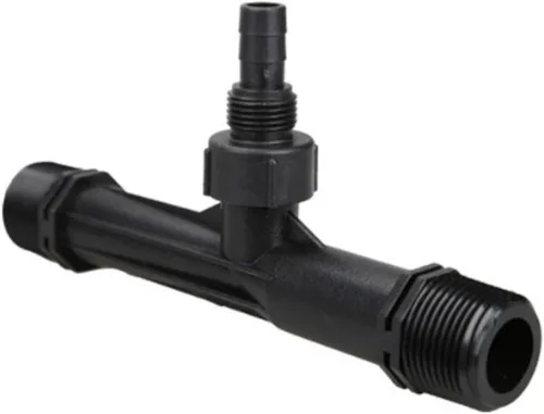 Inyector de fertilizante de 1 pulgada, tubo de agua del fertilizante de Venturi, herramienta de la agricultura del tubo de la irrigación del jardín