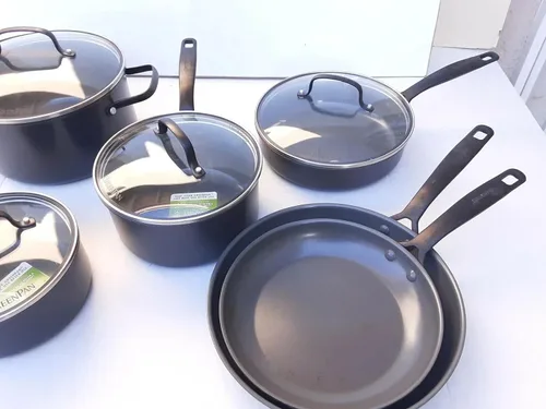 Miniatura 3 de GreenPan New York Pro - Juego de utensilios de cocina antiadherentes de cerámica (11 piezas)