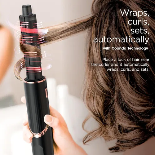 Miniatura 11 de Secador de Pelo Shark Sistema de Estilo FlexStyle Cepillo Secador de Pelo Portátil y Potente Rizador de Pelo y Voluminizador Incluye 6
