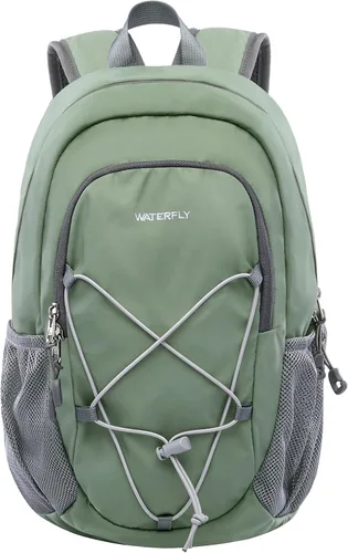 WATERFLY Mochila de Senderismo Pequeña de 12L: Mochila de Día Bolsa de Viaje Ligera Camping Fitness Ciclismo Deportes al Aire Libre Mochila Diaria
