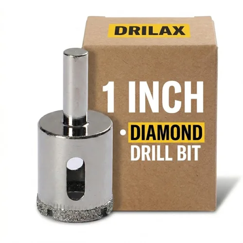 Drilax ®® Broca de diamante, cualquier de hoyo 1 pulgada, 1-3/16 pulgadas, 1-1/4 pulgadas, 1-3/8 pulgadas, 1-1/2 pulgadas, 1-5/8 pulgadas, 1-3/4