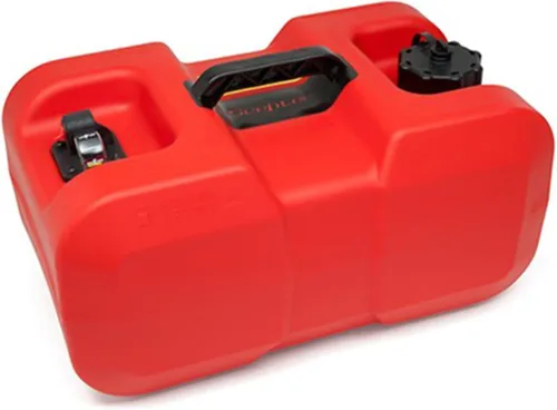 Miniatura 6 de Scepter Bidón de Gas Marino Portátil de 6 Galones, Tanque de Combustible para Barco con Tapa Ventilada de 2 Vías, Indicador de Combustible Integrado