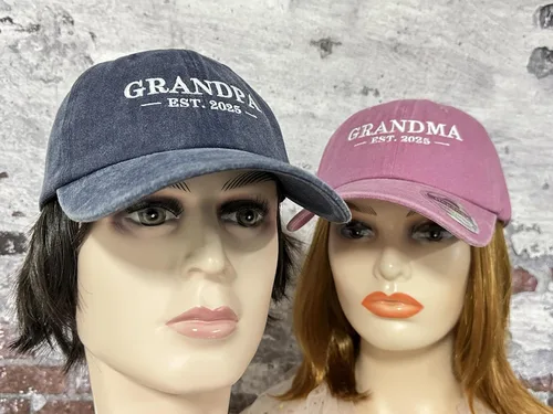 Miniatura 67 de Hepandy Mr Mrs Mom Dad Captain First Mate Mama and Mini Sombreros de béisbol