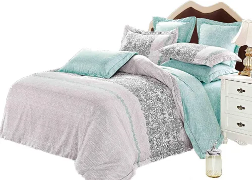 Miniatura 14 de Swanson Beddings Juego de ropa de cama de 2 piezas 100% algodón floral rosado: funda nórdica y una funda de almohada (individual)