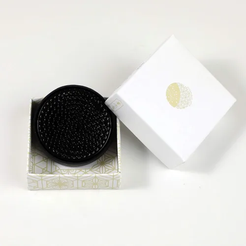 Miniatura 8 de Wazakura Kit de herramientas Ikebana fabricado en Japón, tijeras Koryu + soporte de flores Kenzan negro, juego de arreglos florales japoneses