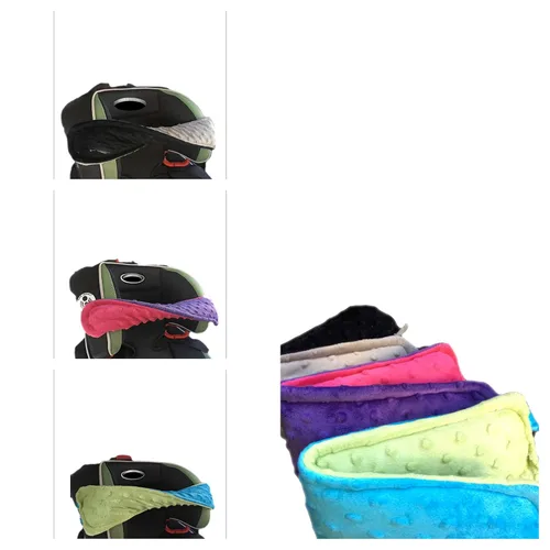 Miniatura 6 de NoNods - Almohada para asiento de coche, reversible, color negro y gris