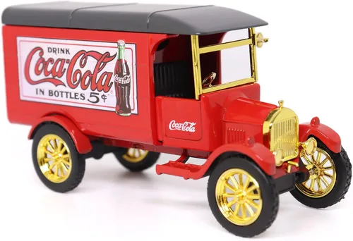 Miniatura 7 de Motor city classics Coca-Cola Diecast coleccionable 1926 Ford Model TT Delivery Van 1:43 Diecast Scale Model 443026 Producto