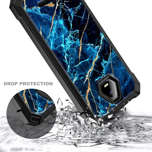 Miniatura 5 de NZND Schok Volt SV55 - Funda protectora de cuerpo completo a prueba de golpes con protector de pantalla integrado para Schok Volt SV55