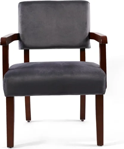 Miniatura 4 de FAGAGA Juego de 2 Sillas de Acento con Mesa, Sillas de Sala de Estar con Asiento y Reposabrazos VelvetSoft para Sala de Estar Dormitorio Sala