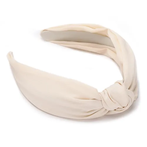 Miniatura 7 de Etercycle Diadema para mujeres, diadema ancha anudada, banda elástica para el cabello de yoga, accesorios de moda para el cabello para mujeres