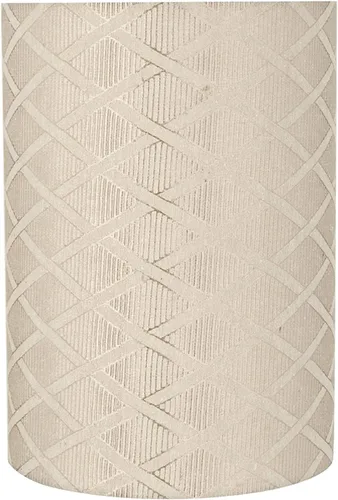 Miniatura 3 de Aspen Creative 31265A - Pantalla de lámpara de construcción de araña con forma de tambor de transición (cilindro) en marrón, 8 pulgadas de ancho