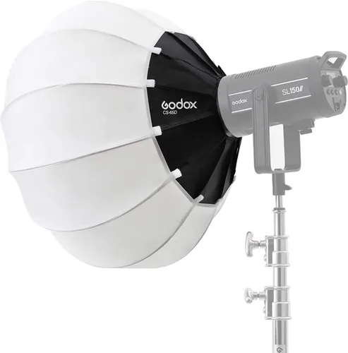 Godox CS-65D Linterna Softbox 25.6 pulgadas/25.6 in Modificador de iluminación suave para Godox SL-60W SL150W II FV150 AD300PRO AD400PRO AD600BM