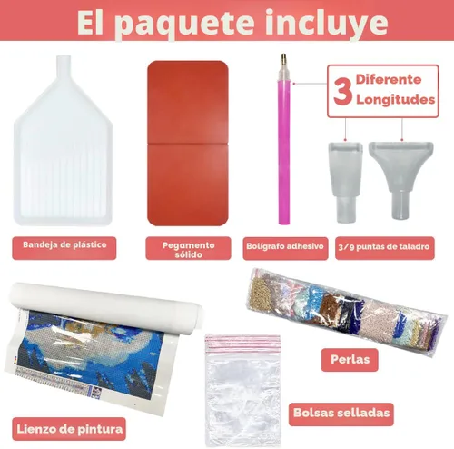 Miniatura 4 de EGUEGU Kits de pintura artística de diamantes personalizados para adultos – Pintura de perforación personalizada 5D para hacer tu propia foto