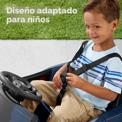 Miniatura 6 de Best Choice Products Auto eléctrico de 12 V para niños, con licencia oficial Ford Mustang con control parental, luces LED, 2 velocidades, Bluetooth