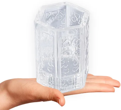 Miniatura 7 de Shotglasses - Molde de silicona epoxi para fundición de resina, hormigón, cemento, yeso DIY, altura cuboide 4.3 pulgadas Altura del cuboide 4.3