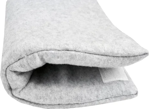 Miniatura 6 de The Breast and Chest Buddy Almohada de mastectomía y cojín para cinturón de seguridad para sitios de mastectomía y reconstrucción mamaria gris