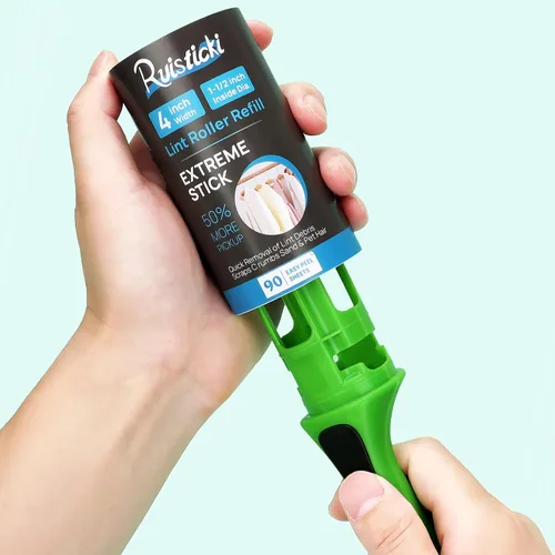 Miniatura 3 de Evercare PetLovers - Recambios de rodillo de pelusa de 4 pulgadas para Evercare PetLovers Paquete de 6 recambios de rodillo de pelusa extra