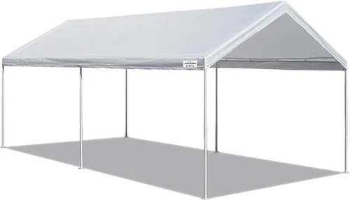Miniatura 8 de Caravan Canopy Domain Pro 200 Toldo para Automóvil de Patas Rectas de 10 por 20 Pies para Exteriores 10x20 con Marcos de Acero con Recubrimiento