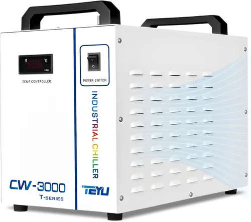 Cloudray Enfriador de agua CW-3000 para grabador láser de CO2 y corte, enfriador láser, enfriador de agua industrial, con capacidad de tanque de