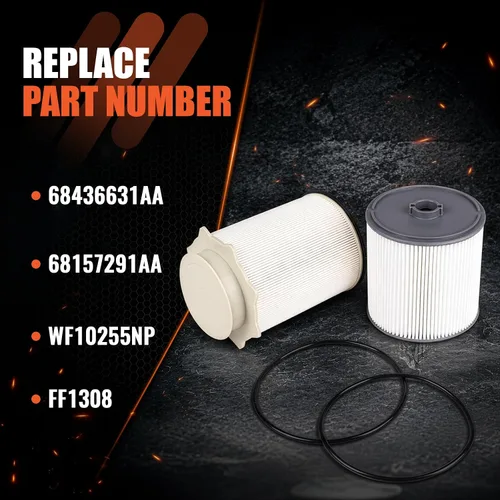 Miniatura 3 de Kit separador de agua con filtro de combustible Cummins de 6.7L para Dodge Ram 2500 3500 4500 5500 2021 2021 2021 2022 2023 2024 Dodge Ram 2500 3500