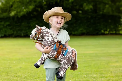 Miniatura 2 de LeMieux Toy Pony Appaloosa Montana - Melena y cola de doble color - Abrigo súper suave para cepillar y jugar - Talla única