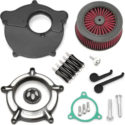 Miniatura 3 de Para filtro de aire limpiador Harley Sportster Softail Touring street road king glide Dyna para filtros de entrada de aire Harley Davidson