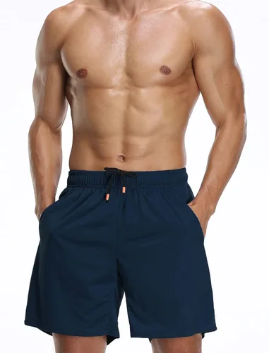 Miniatura 2 de NELEUS Pantalones cortos de correr para hombre de 7 pulgadas con bolsillos