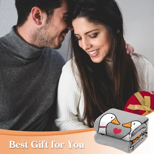 Miniatura 2 de AceThrills Regalos del día de San Valentín para ella, él, novio, novia, manta de aniversario de boda, regalos románticos de cumpleaños con texto
