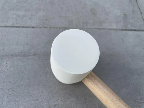 Miniatura 4 de Sandbaggy Mazo de goma 20 onzas de grado industrial Para aplicaciones como construcción y paisajismo Hecho de roble sólido Cómodo para uso