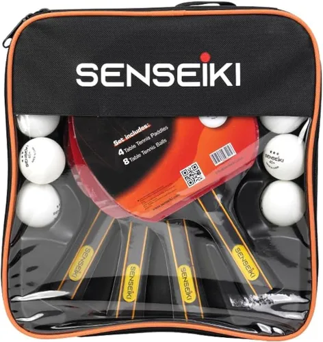 Ping Pong Paddles - Juego de alto rendimiento con raquetas de tenis de mesa premium, pelotas de ping pong de 3 estrellas, estuche de almacenamiento