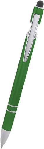 Miniatura 4 de ExpressDesigns™ - Bolígrafos personalizados con lápiz capacitivo - The Legacy - Bolígrafos metálicos personalizados con nombre impreso - Tinta negra