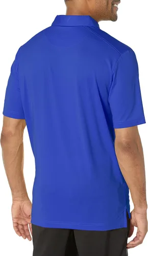 Miniatura 2 de Callaway Polo de golf micro hexagonal para hombre con protección solar, tejido elástico sólido