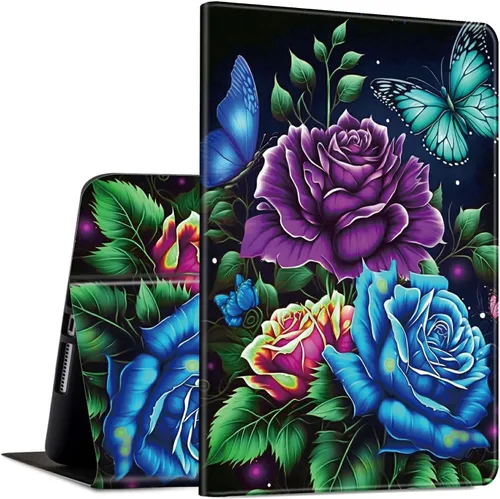 Miniatura 52 de Funda para Kindle de 6 pulgadas (11.ª generación, versión 2024/2022) delgada de piel sintética, ajustable, multiángulo, Smart Shell con función
