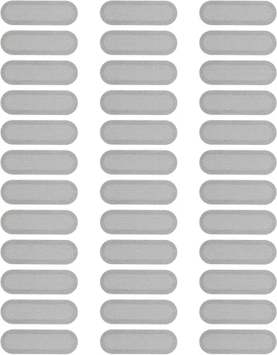 Miniatura 8 de PATIKIL Adhesivos de red a prueba de polvo para teléfono, 100 piezas para altavoz de teléfono, cubierta protectora de polvo universal para altavoz