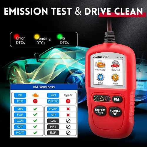 Miniatura 3 de Autel AutoLink AL329 Escáner OBD2, Actualización del Lector de Códigos AL319 y MS309, Lector OBDII con VIN Automático, Datos en Vivo, Búsqueda