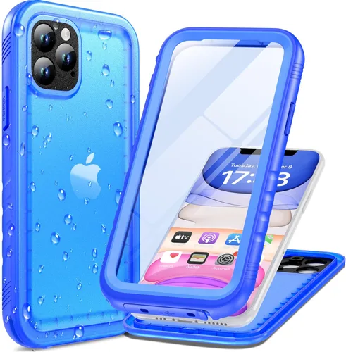 Miniatura 85 de Cozycase TOP Funda impermeable para iPhone 17 Pro Max - Grado militar resistente a todo 360 con protector de cámara de pantalla, doble IP68 a prueba