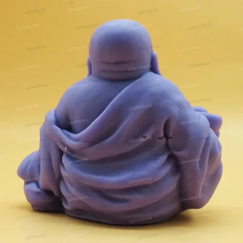 Miniatura 4 de GRAINRAIN Artcraft 12057 - Molde de silicona para fabricación de velas de Buda, hecho a mano, proceso frío, derretido y vertido de jabón (12057)