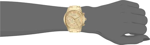 Miniatura 2 de GUESS Reloj de pulsera clásico de acero inoxidable dorado