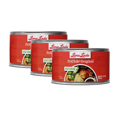 Miniatura 6 de Loma Linda - Sustitutos de carne a base de plantas una lata (37.5 oz) (FriChik)