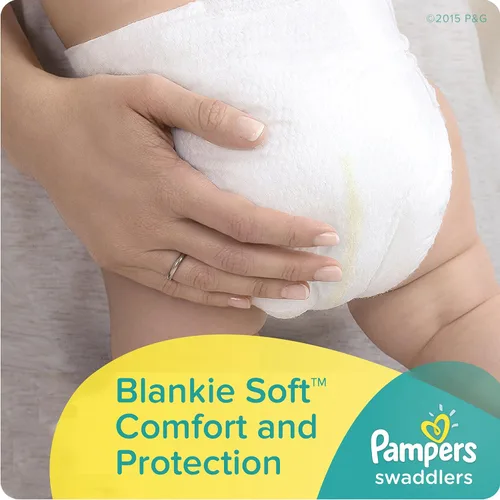 Miniatura 2 de Pampers Swaddlers Pañales para recién nacido talla 1 (8-14 libras), 35 unidades, Jumbo