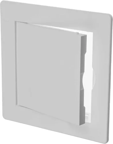 Miniatura 8 de Panel de acceso de plástico blanco de 4 x 4 pulgadas. Panel de puerta de eje de servicio. Plomería, electricidad, calefacción, panel de acceso