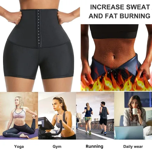Miniatura 5 de FULIER Pantalones deportivos para mujer para adelgazar, para hacer ejercicio, yoga, térmica