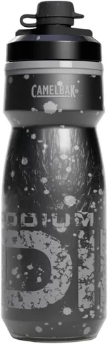 Miniatura 10 de CamelBak Podium Dirt Series Chill - Botella de agua aislada para bicicleta de montaña, boquilla protegida contra el barro con retención de frío, 21