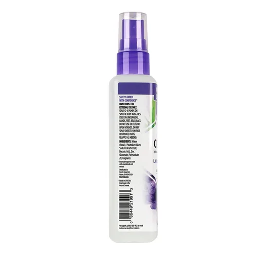 Miniatura 2 de CRYSTAL™ - Desodorante mineral en aerosol, desodorante corporal con protección contra olores las 24 horas, spray de lavanda y té blanco, no mancha