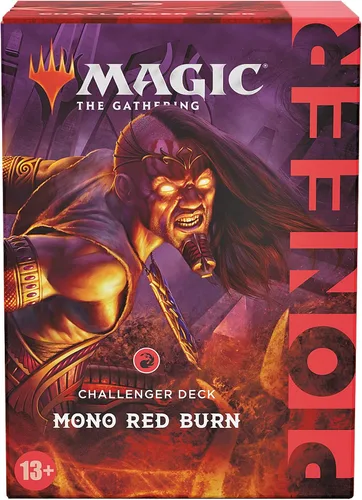 Miniatura 2 de Magic The Gathering Pioneer Challenger Deck 2021 - Mono Red Burn (rojo) para mayores de 13 años