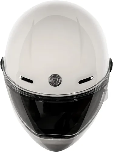 Miniatura 4 de Casco Torc T-9 Retro de Cara Completa Deep Stage Blanco satinado