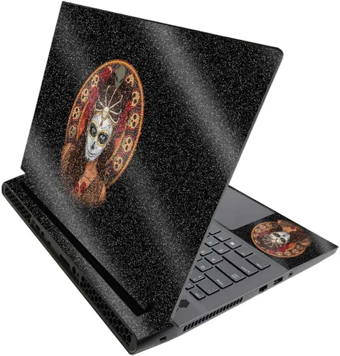 Miniatura 86 de MightySkins - Skin brillante con purpurina para Alienware M17 R3 (2020) y M17 R4 (2021) - Diversión de los años 90 Acabado duradero con purpurina
