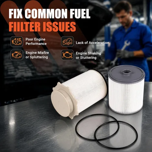 Miniatura 8 de Kit separador de agua con filtro de combustible Cummins de 6.7L para Dodge Ram 2500 3500 4500 5500 2021 2021 2021 2022 2023 2024 Dodge Ram 2500 3500