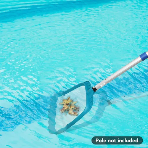 Miniatura 9 de POOLWHALE Red Profesional de Espumadera para Piscina, Bolsa de Malla Fina, Herramienta de Limpieza de Hojas de Piscina de Servicio Pesado - Limpieza